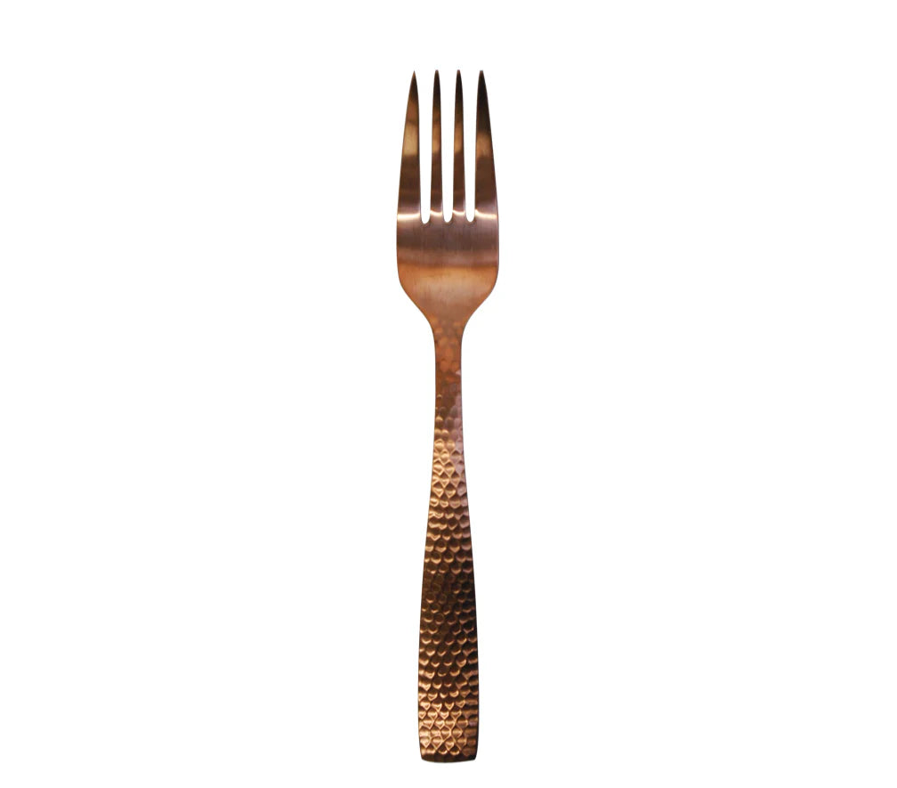 Parma Gold Rose | Set de 12 Tenedores Ensalada De 18 Cm