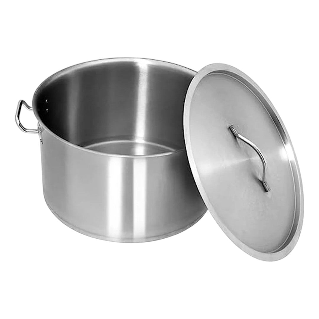 Juego 3 Cacerolas de Acero Inoxidable Inducción 52cm, 48cm, 44cm