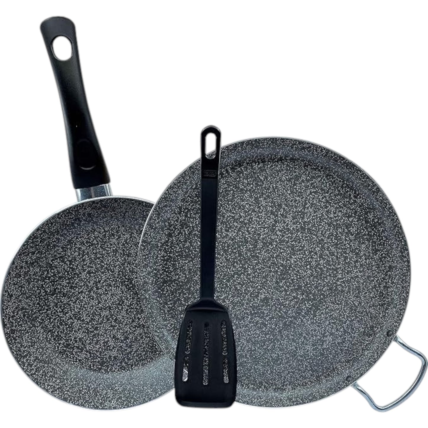 Sarten y Comal Con Antiadherente de Granito Italianos 26 y 30 cm