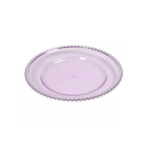 PLATO BASE LILA PERLAS