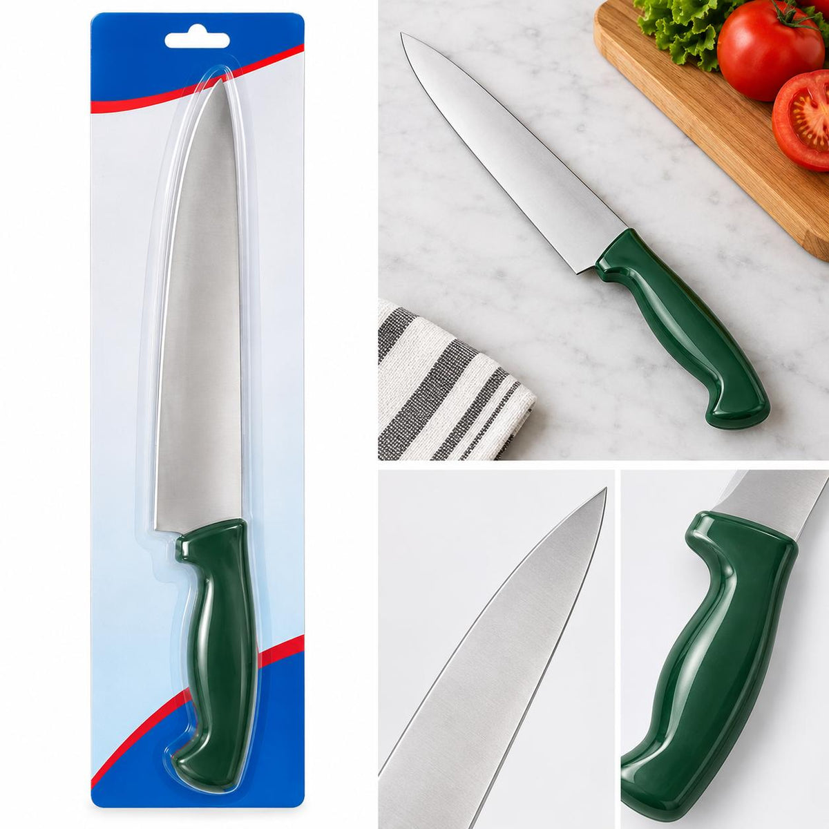 Cuchillo Chef Profesional de 30.48 cm Verde