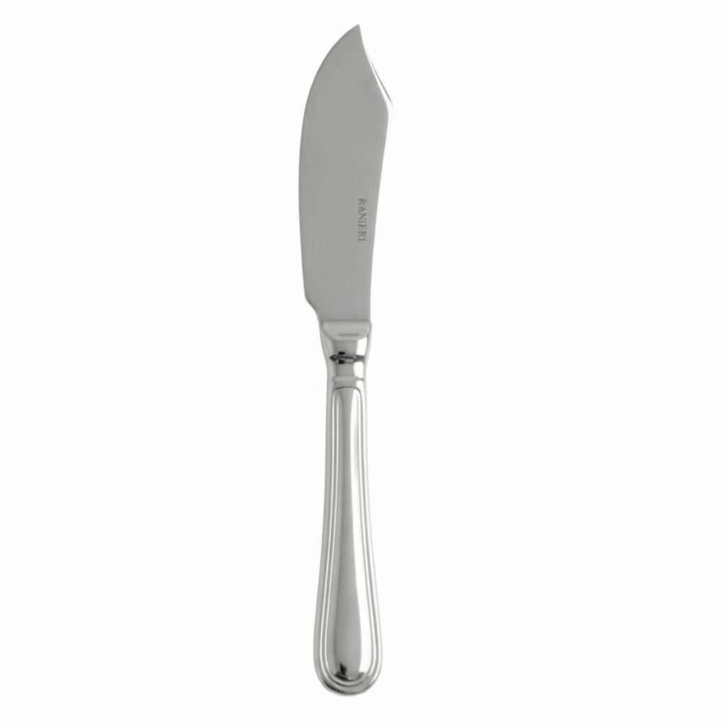 Viena | Set de 12 Cuchillos para Pescado de 21 cm | Acero Inoxidable