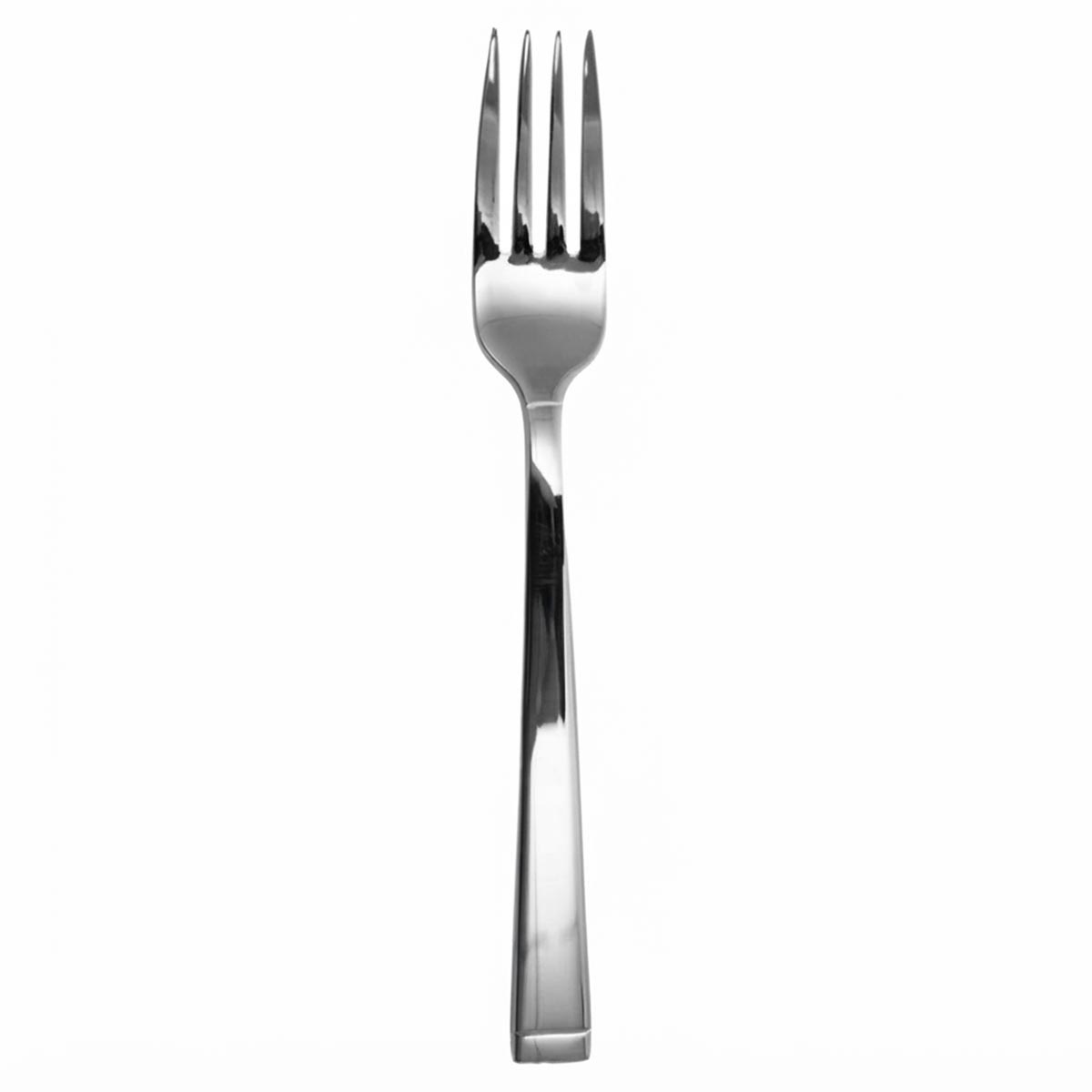 Genova | Set de 12 Tenedores Europeos de 21 cm | Acero Inoxidable con Detalle Clásico