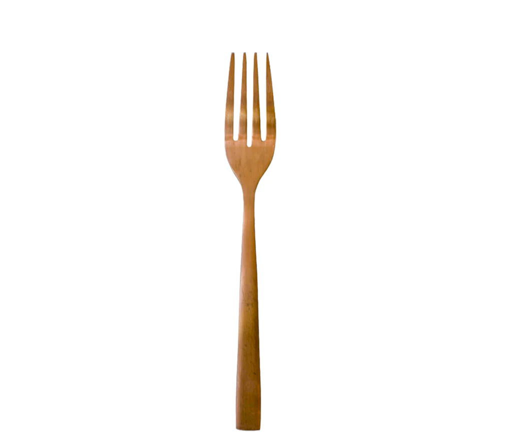 Venecia Gol Rosse | Set De 12 Tenedores Ensalada de 18 Cm
