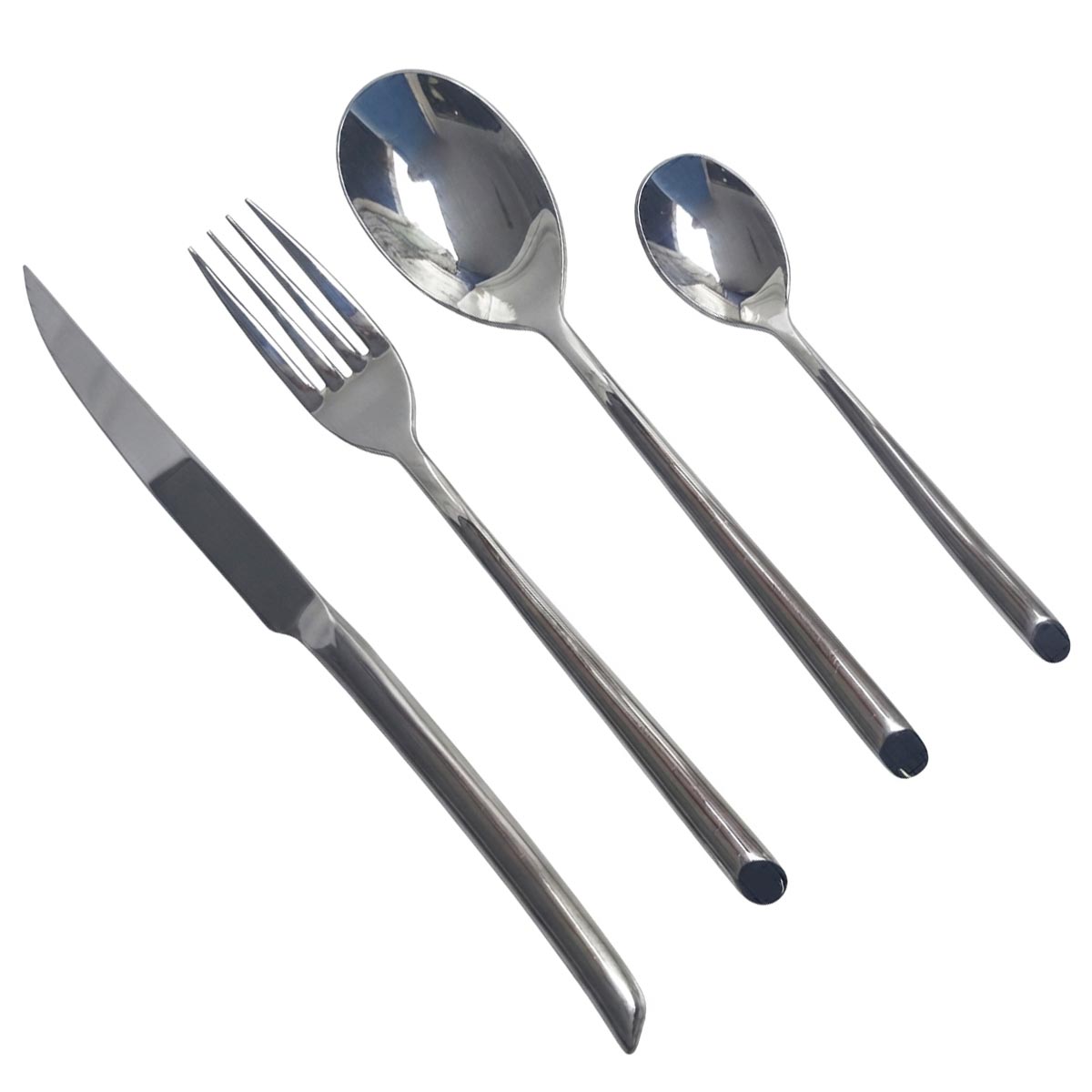 Antinori | 12 Juegos de Cubiertos de Acero Inoxidable (Set de 48 Piezas) | Grado Profesional HORECA