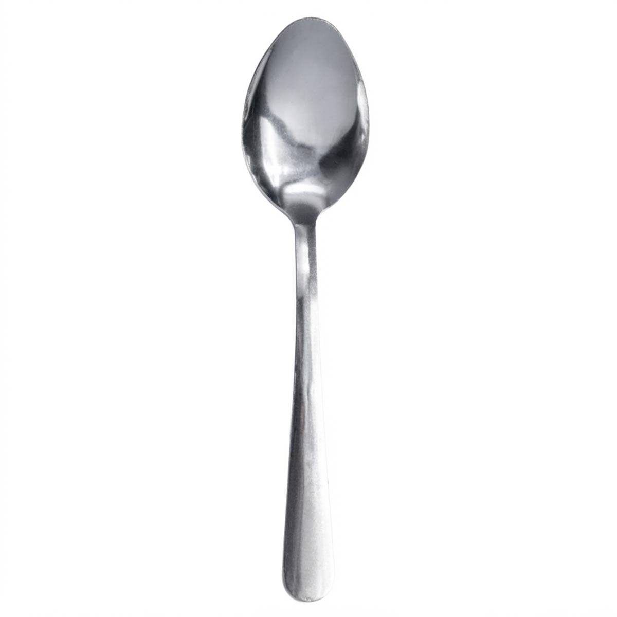 Libra | Set de 12 Cucharas Soperas de 18 cm | Acero Inoxidable Mango Liso