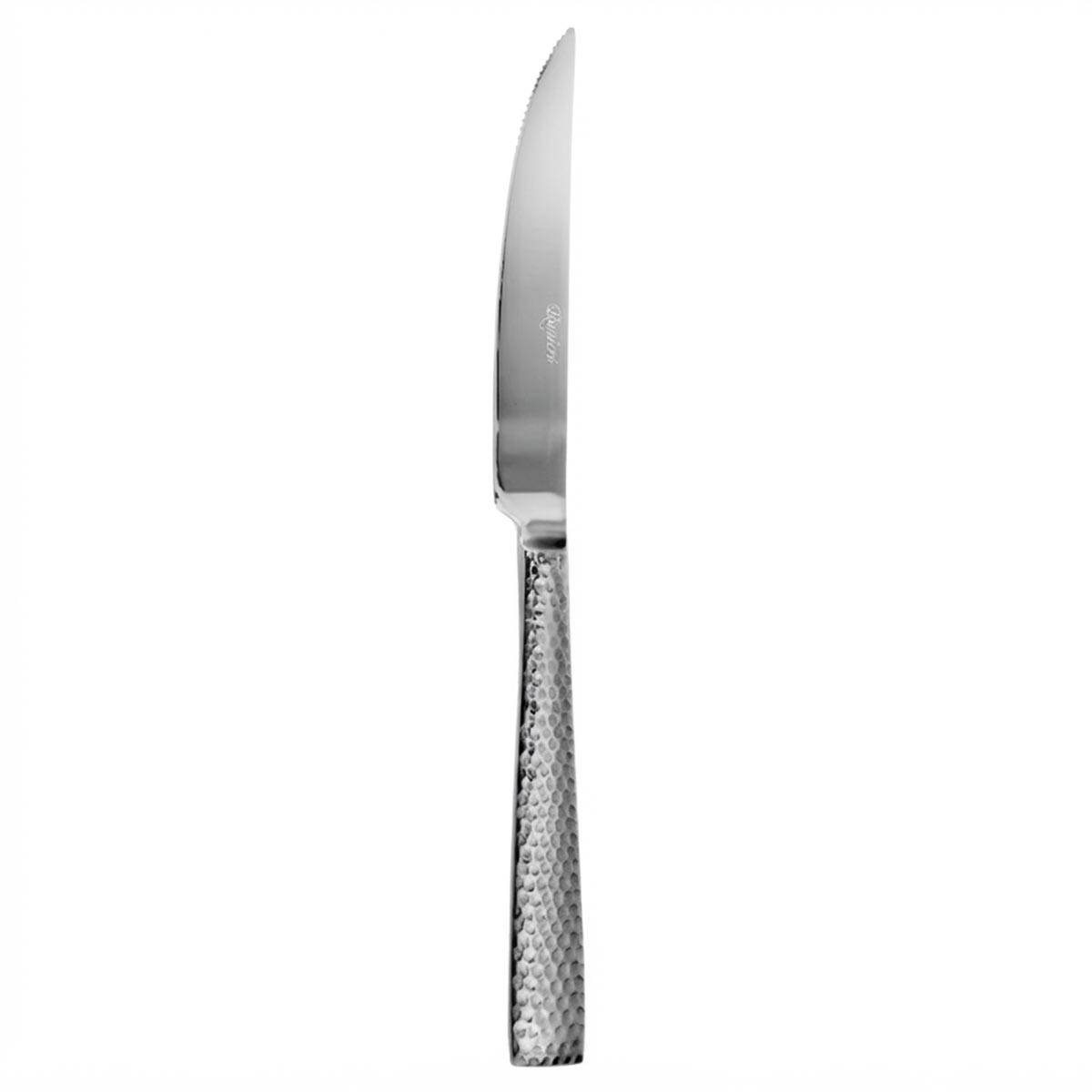Parma | Set de 12 Cuchillos Fileteros de 21.5 cm | Acero Inoxidable Martillado Brillante
