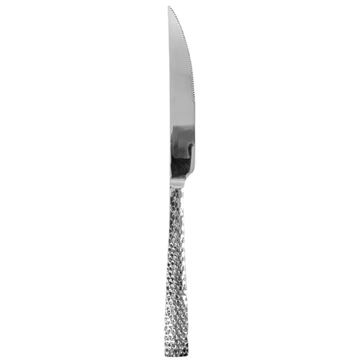 Parma | Set de 12 Cuchillos Fileteros de 23.5 cm | Acero Inoxidable con Acabado Martillado