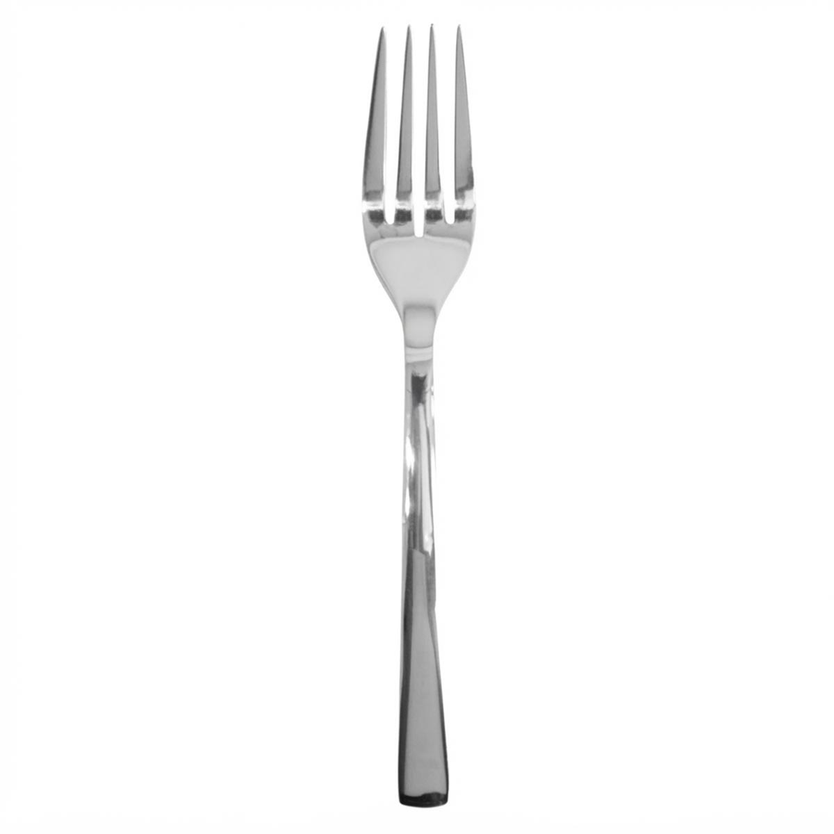 Venecia | Set de 12 Tenedores Ensalada de 18 cm | Acero Inoxidable Brillante