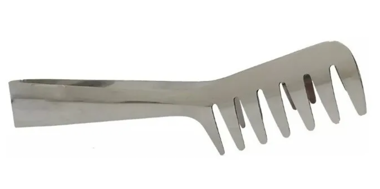 Pinzas para Pasta de Acero Inoxidable