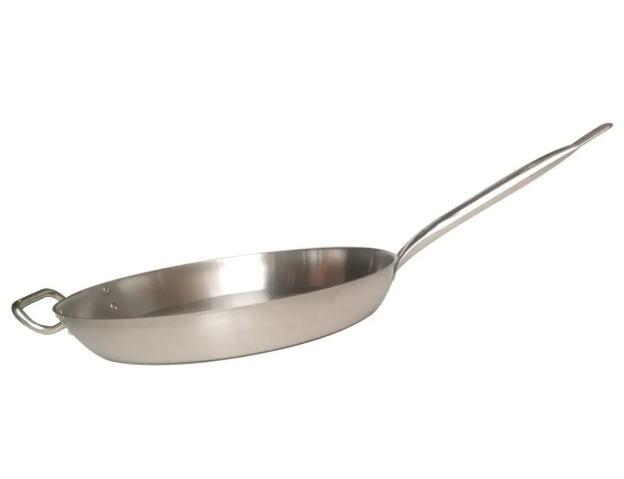 Sartén Acero Inoxidable 40 cm Alto Grado de Inducción