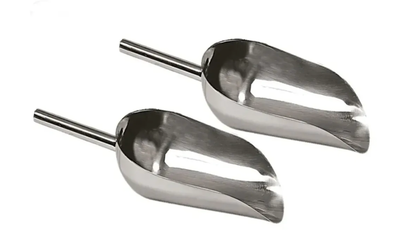 2 Palas Semilleras Cucharón Acero Inoxidable 2 kg