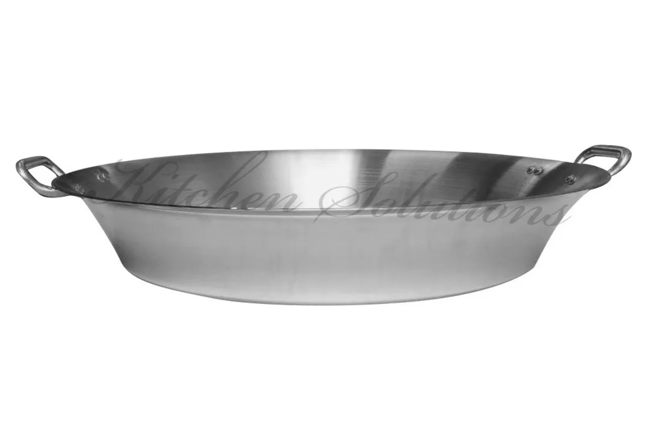 Paellera Aluminio Triple Fuerte 70 Cm