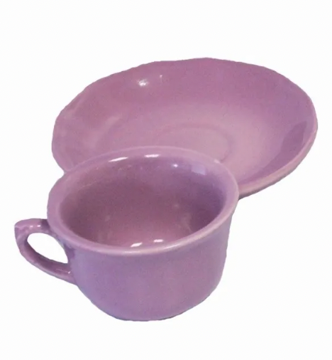 6 Juego De Taza Y Plato Portataza Expresso Porcelana