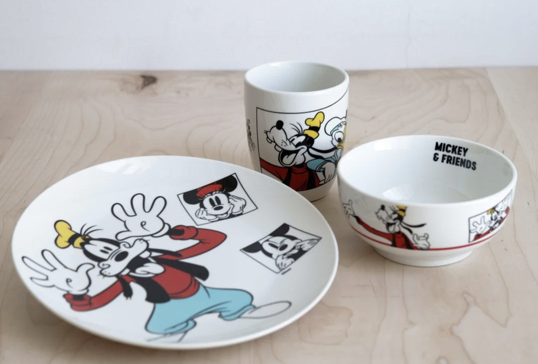 Vajilla Mickey and Friends porcelana Disney