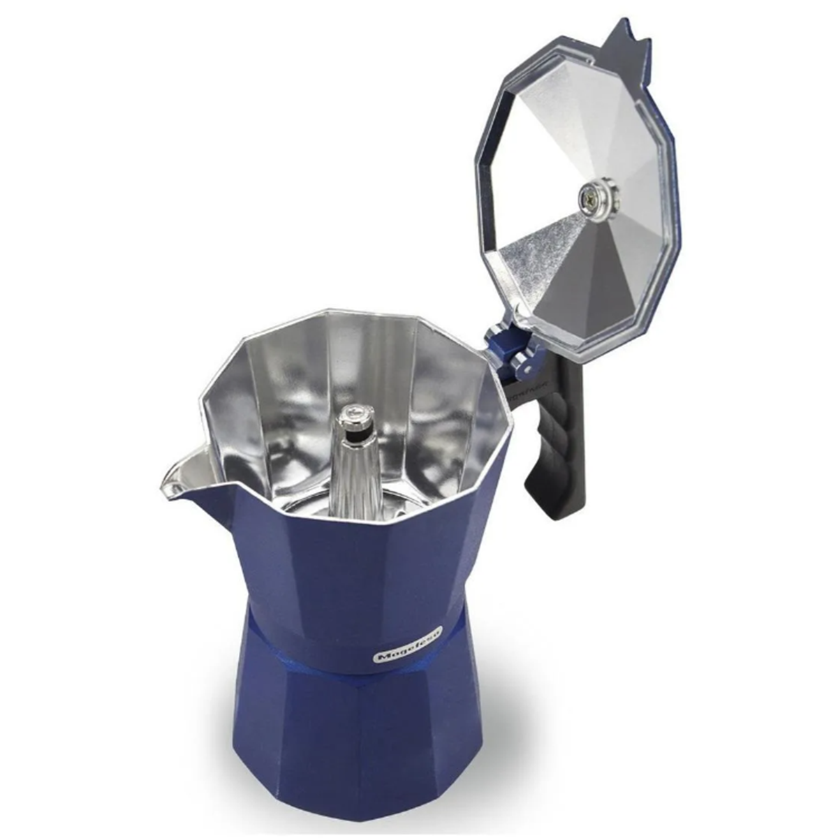 Cafetera Magefesa Colombia 6 tazas manual azul italiana