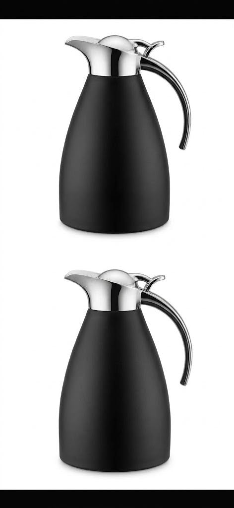 Jarra Térmica Cafetera Negra 2 Litros
