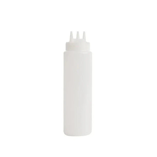 RECIPIENTE PARA ADEREZO TRANSPARENTE 3 BOQUILLAS  960 ML