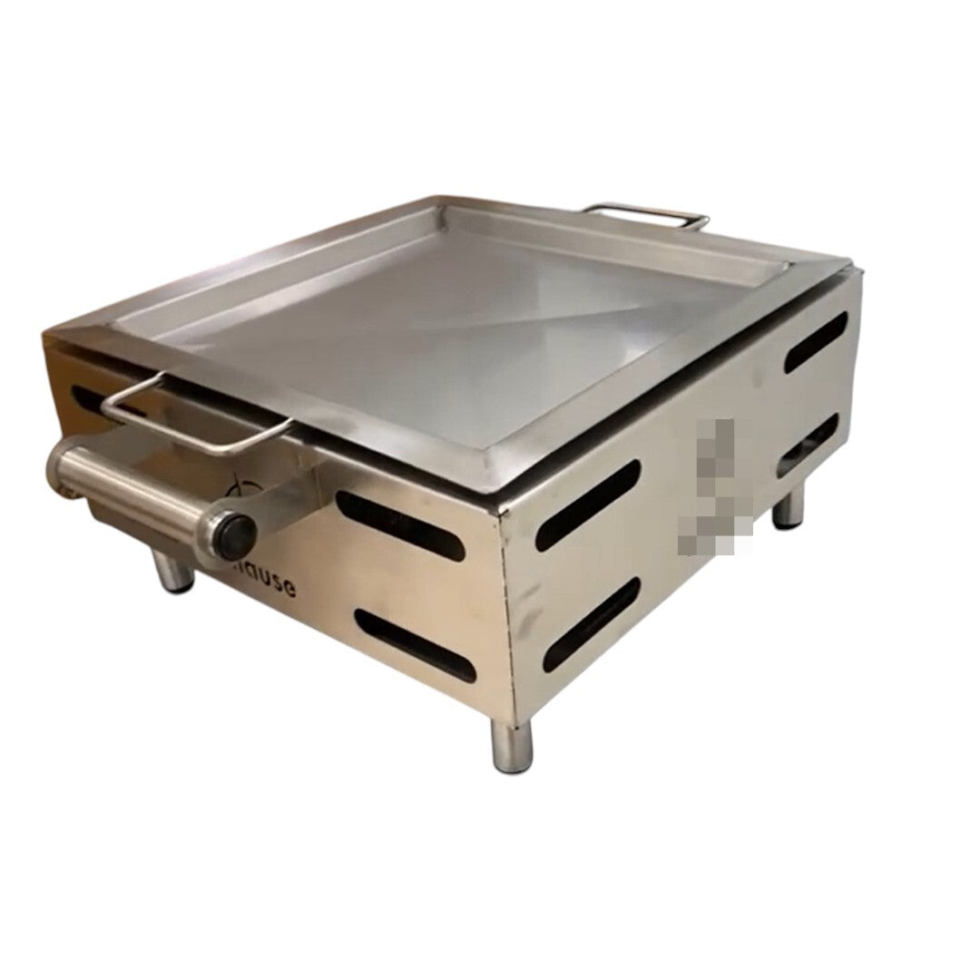 Asador Acero Inoxidable Mediano para uso con carbón