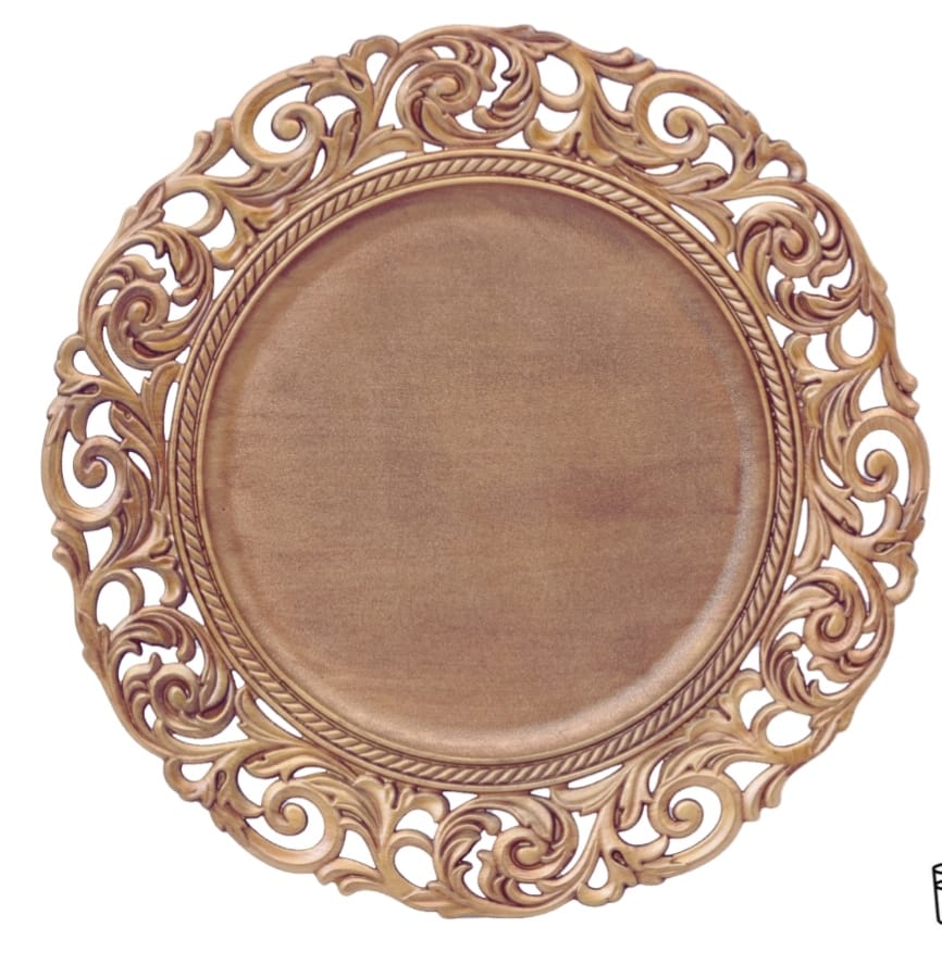 PLATO BASE GRECIA 12 PIEZAS