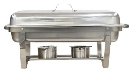CHAFER DE ACERO INOXIDABLE CON 3 INSERTOS