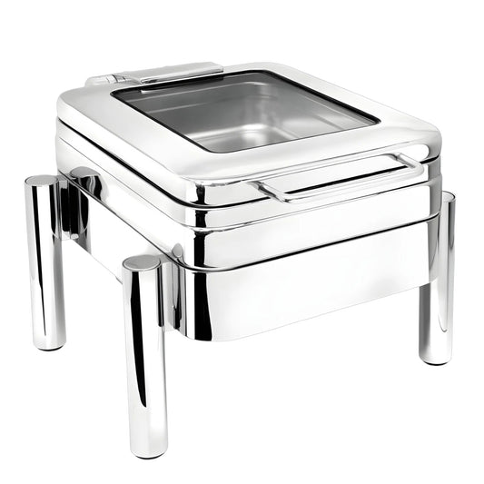 Chafer de Inducción Acero Inoxidable Cuadrado 9L