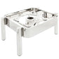 Base para Chafer de Inducción Acero Inoxidable Cuadrado 9L