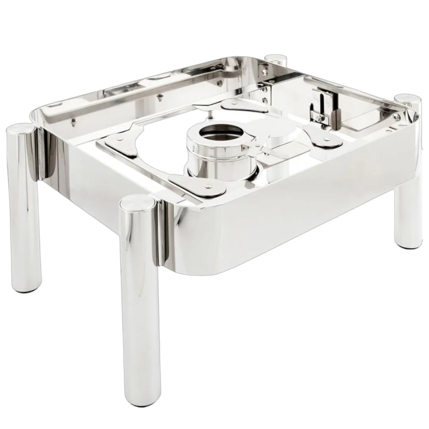 Base para Chafer de Inducción Acero Inoxidable Cuadrado 9L
