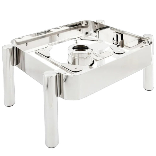Base para Chafer de Inducción Acero Inoxidable Cuadrado 9L