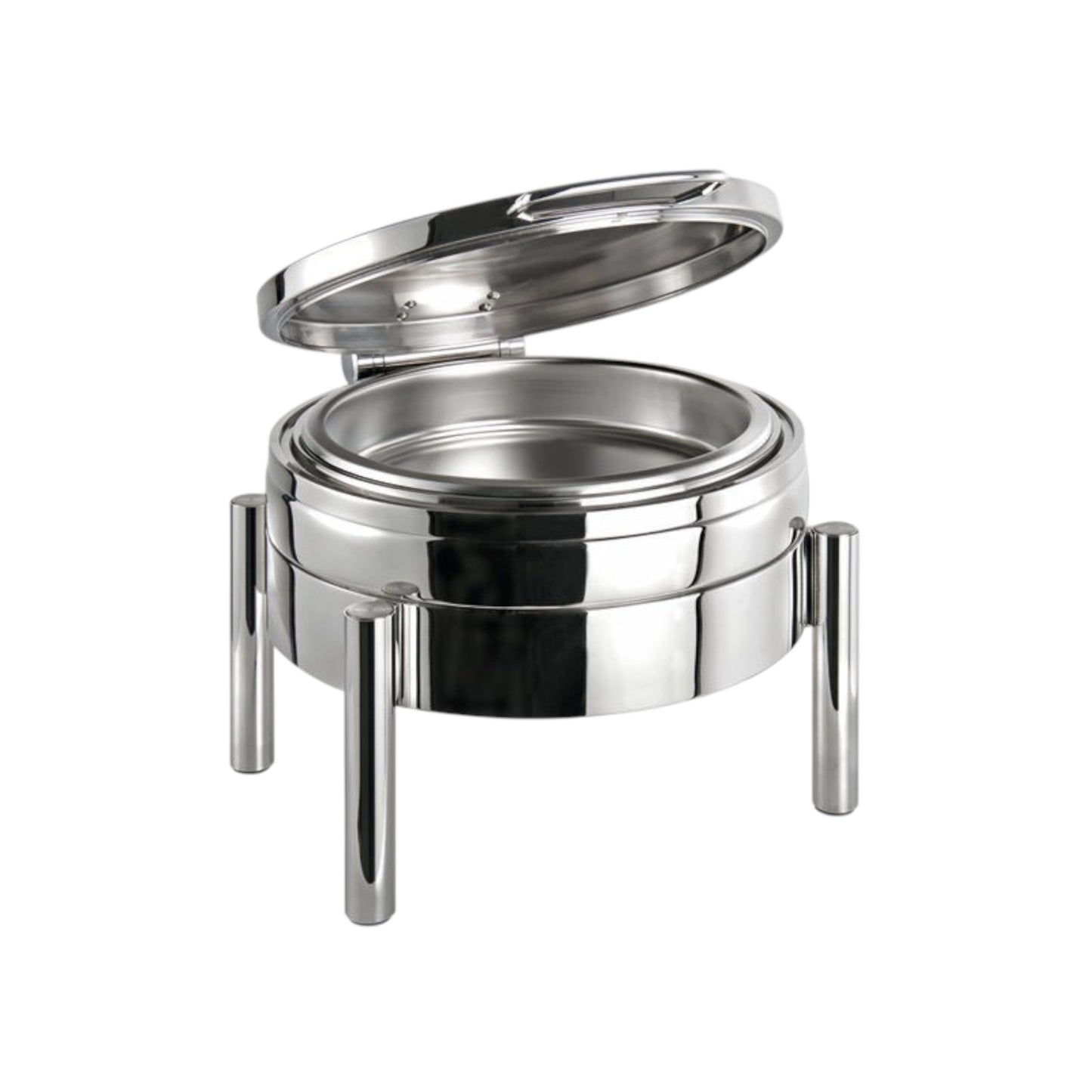 Chafer de Inducción Acero Inoxidable Redondo 6L