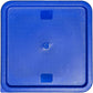 Contenedor Policarbonato Cuadrado Con Tapa Azul 22L