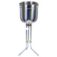 Hielera Premium Con Base Tripie Plegable Acero Inoxidable