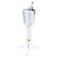 Hielera Premium Con Base Tripie Plegable Acero Inoxidable