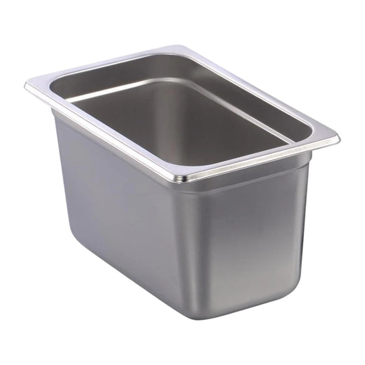 12 Inserto Cuarto Acero Inoxidable 4" Alto
