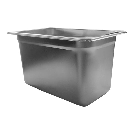 12 Inserto Cuarto Acero Inoxidable 6" Alto