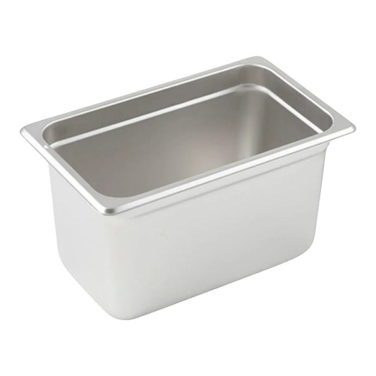 12 Inserto Cuarto Acero Inoxidable 8" Alto