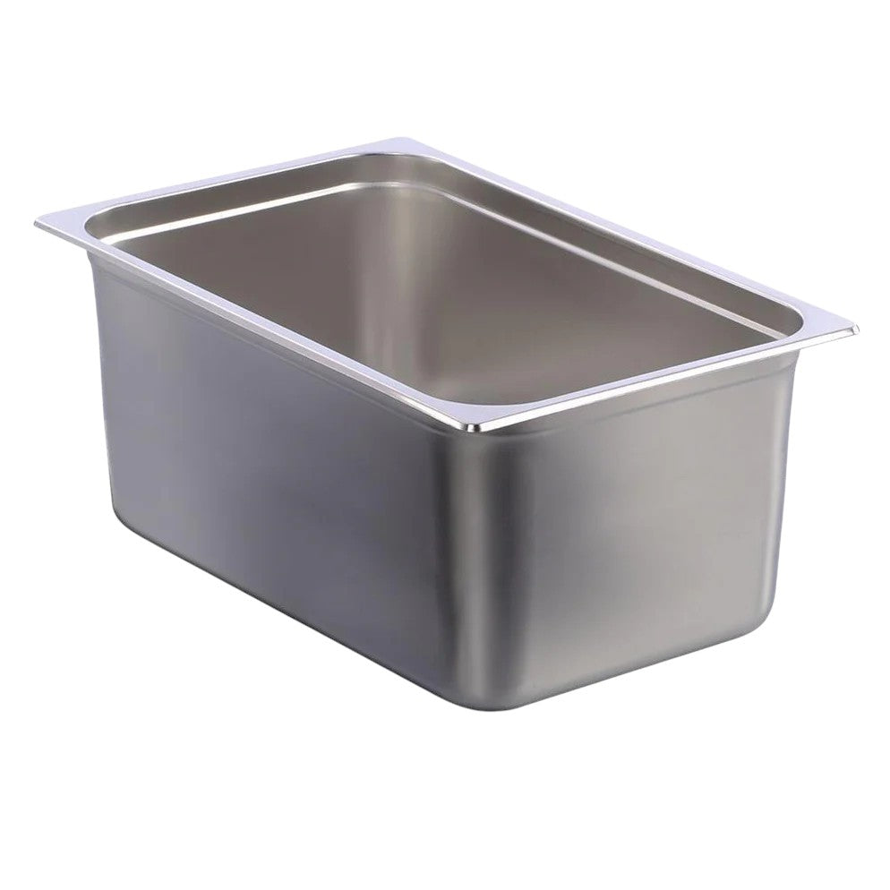 6 Inserto Entero Acero Inoxidable 8" Alto
