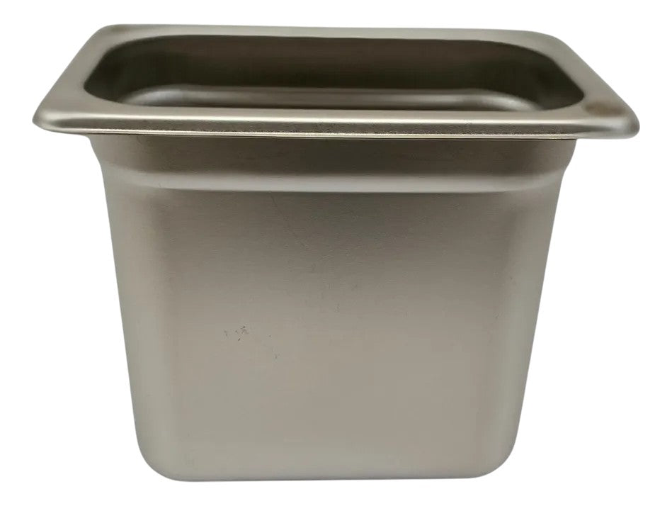 12 Inserto Noveno Acero Inoxidable 6" Alto