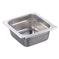 12 Inserto Sexto Acero Inoxidable 2.5" Alto