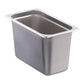 6 Inserto Tercio Acero Inoxidable 6" Alto