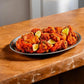 10 Platos Ovalado Acero Inoxidable 25cm
