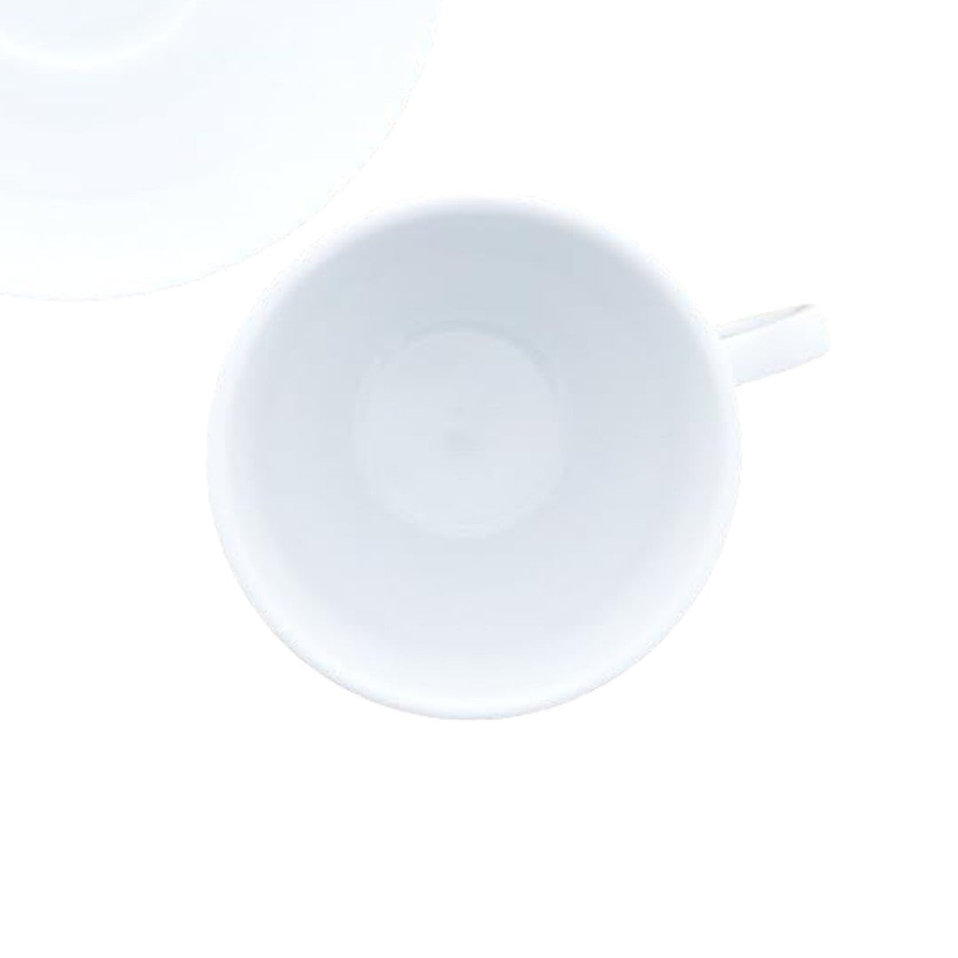 Taza Latte 300ml Porcelana Blanca