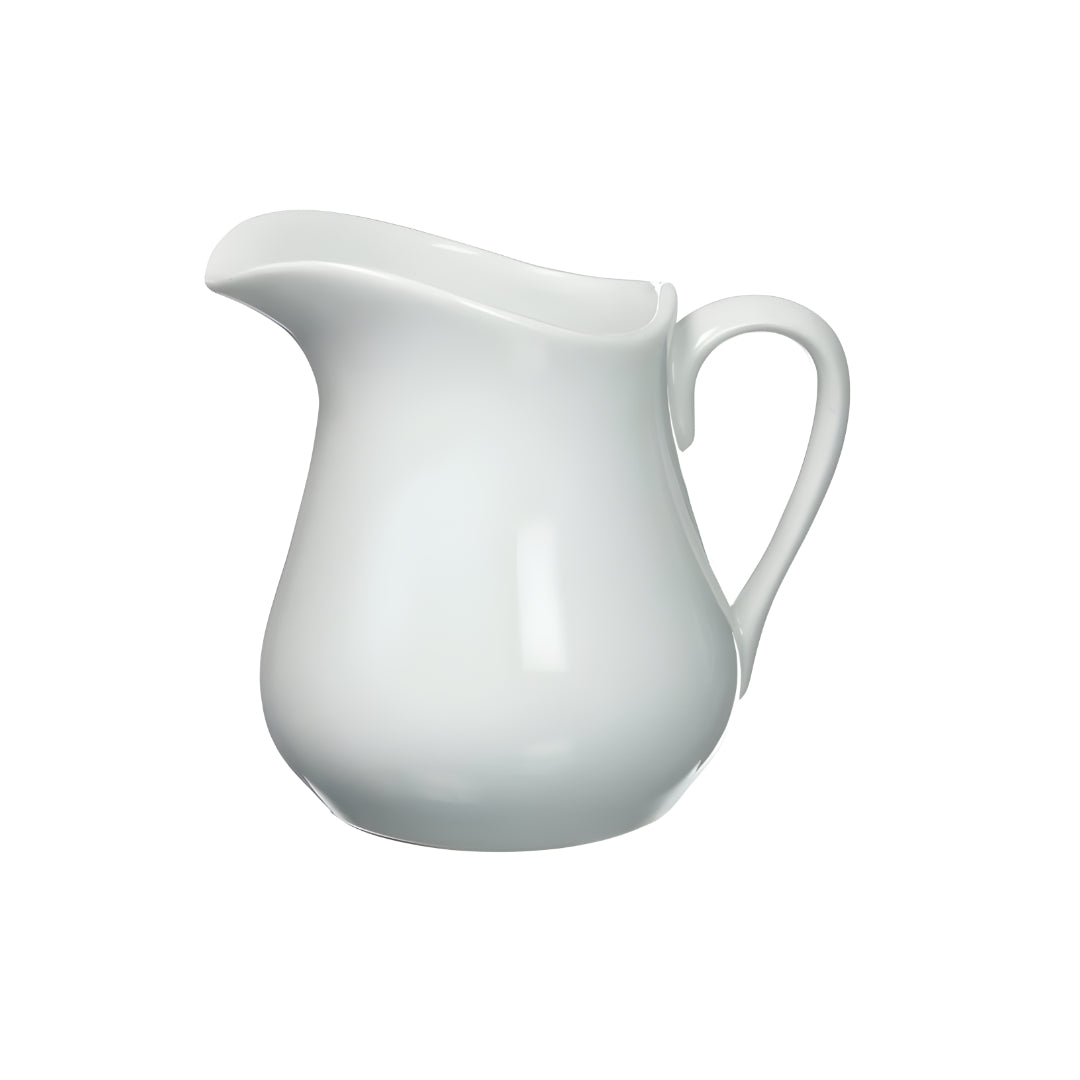 Jarrita Mini Cremera de Porcelana Blanca 20 CC