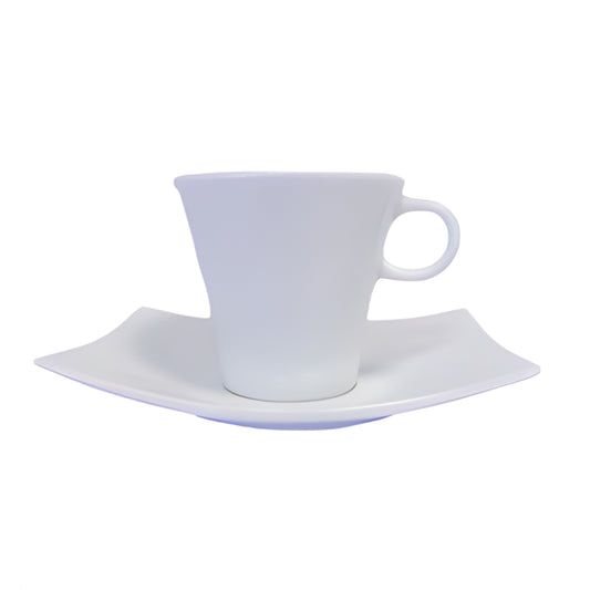 6 Juegos de Taza y Plato Portataza Jazz 200 ml