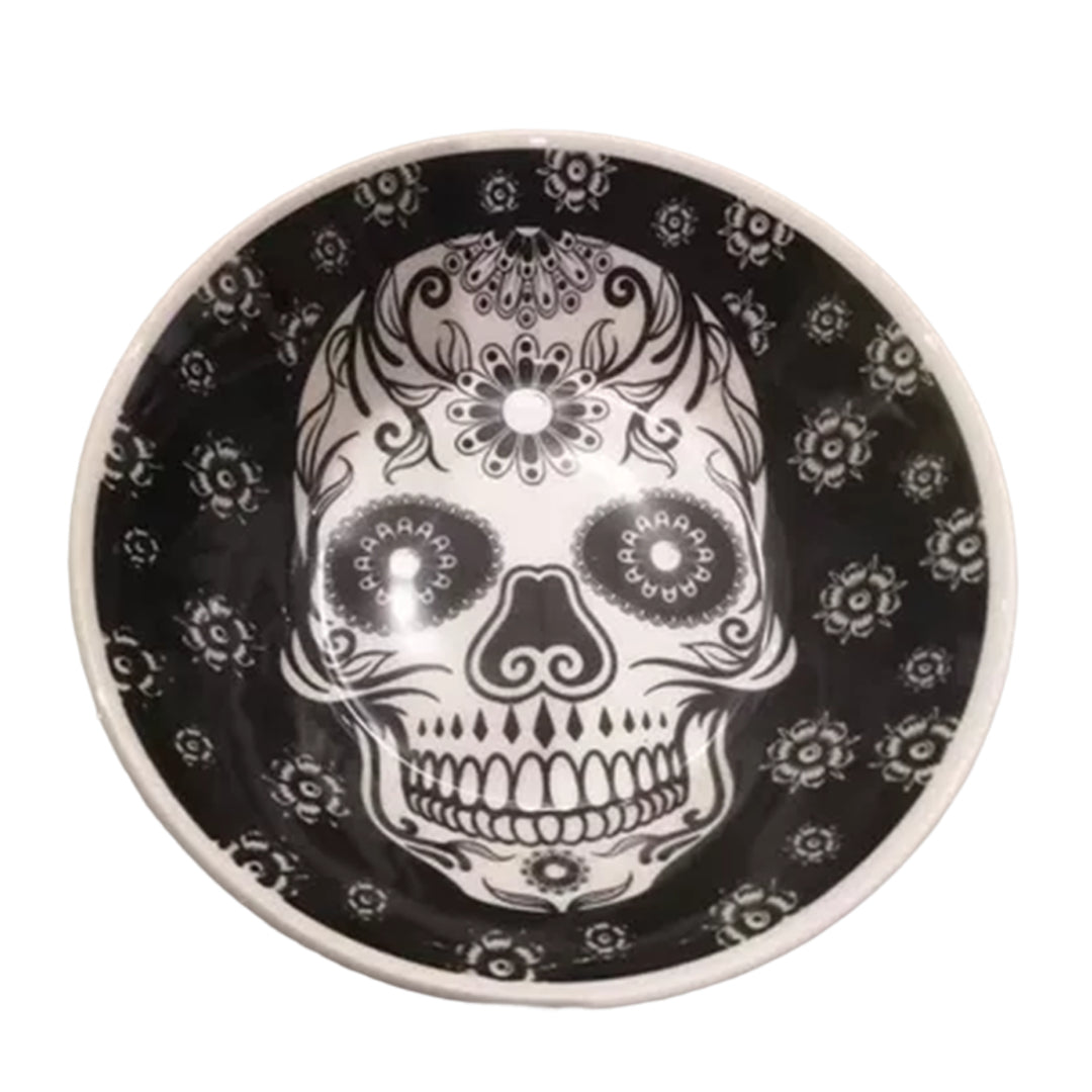 6 piezas de Sopero Negro Calavera