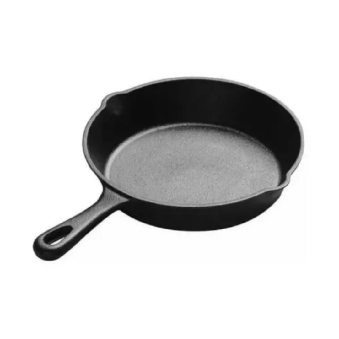 Sartén De Cocina Hondo Hierro Fundido 20 Cm De Diámetro