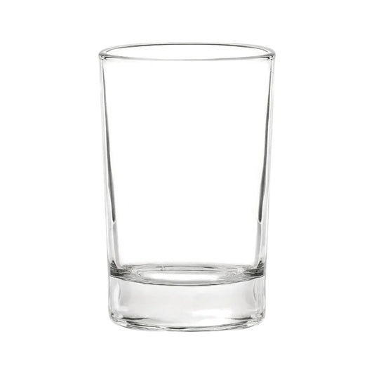 Set 12 Vasos Cristal Doble Fondo Jugo 6 1/4 Oz / 186ml