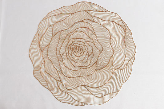 MANTEL  INDIVIDUAL  PVC ROSAS