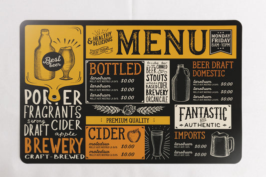 MANTEL INDIVIDUAL MENU