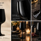 Copa Para Vino Fame Negro 480ml Pack 12